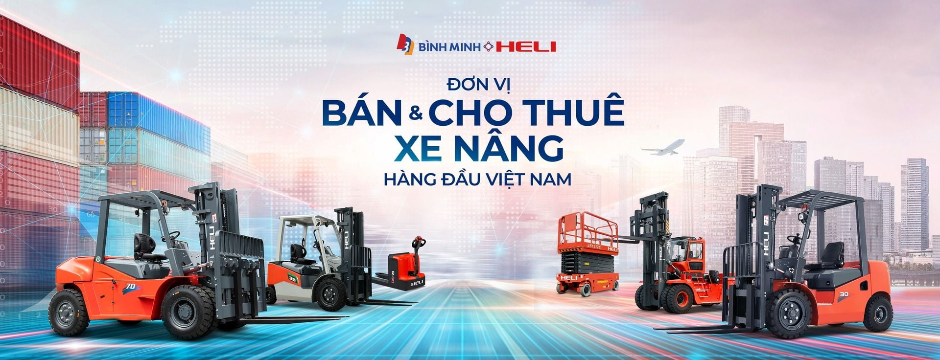 Đơn vị buôn bán và cho thuê xe nâng số 1 Việt Nam